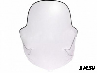 Стекло ветровое высокое для снегохода (высота 71см, толщина 3мм, МПК)