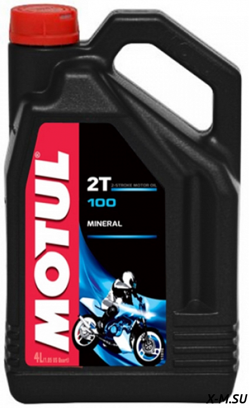 Масло моторное минеральное Motul 2Т 100 4л Масло моторное минеральное Motul 2Т 100 4л