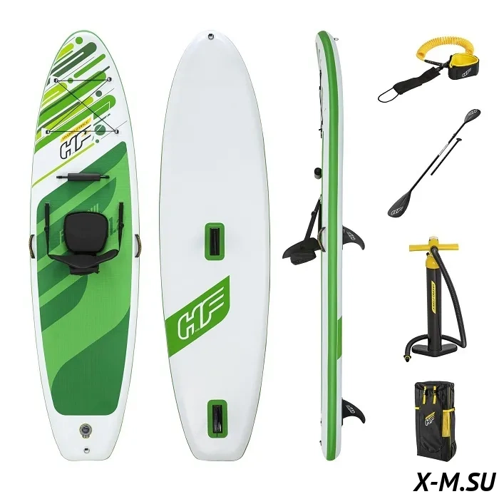Надувная SUP-доска Freesoul Tech Convertible 340 х 89 х 15 см с сиденьем, веслом, насосом и пр. Надувная SUP-доска Freesoul Tech Convertible 340 х 89 х 15 см с сиденьем, веслом, насосом и пр.
